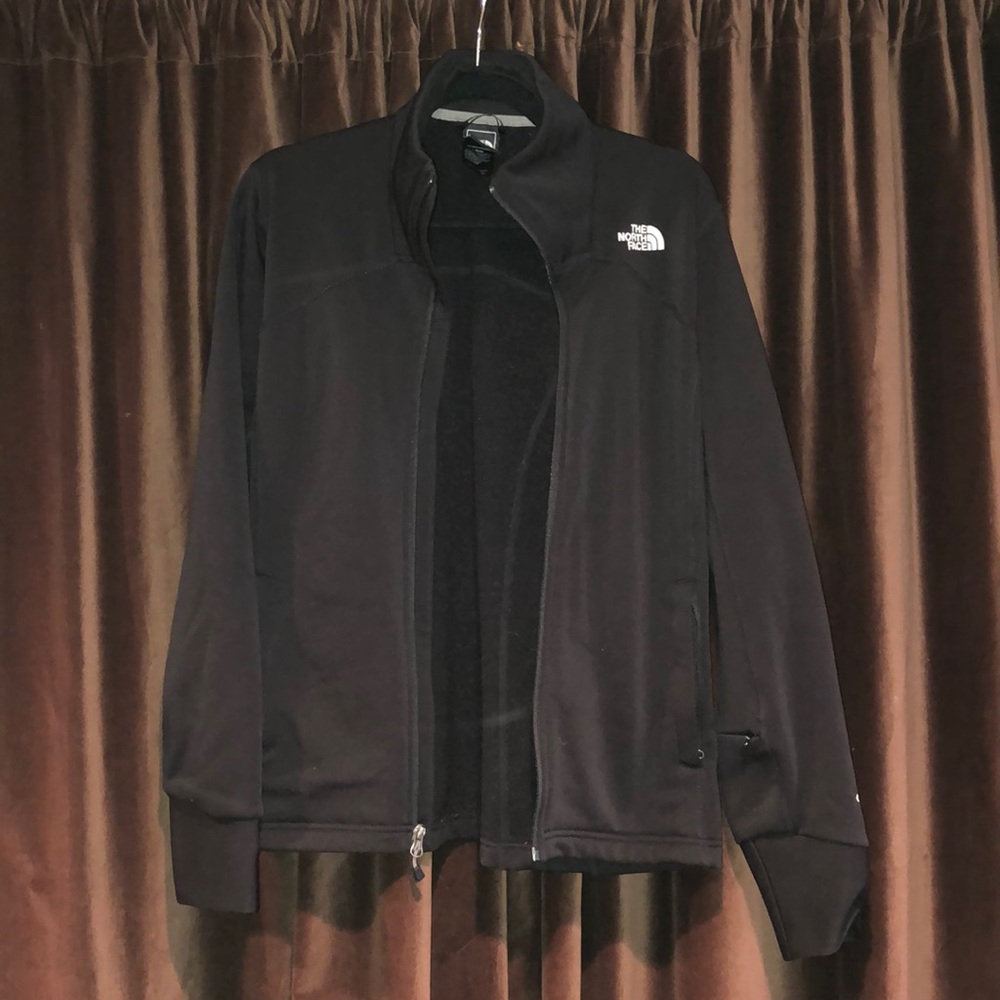 Black North Face jacket. Great condition